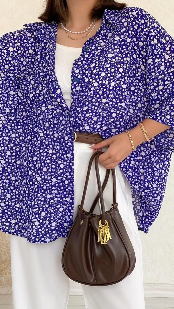 شومیز گل کویین