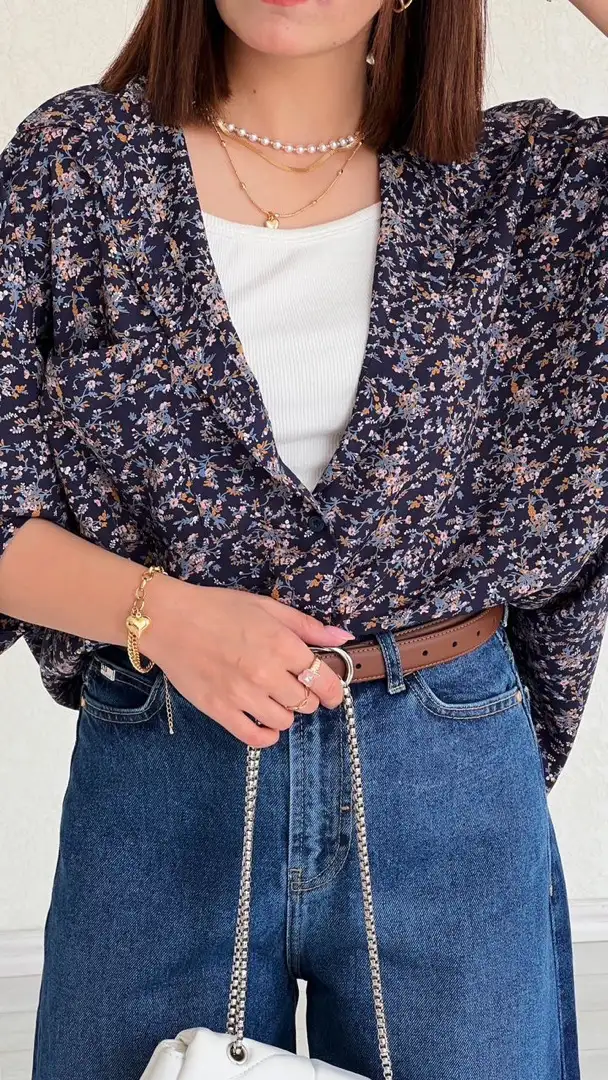 شومیز گل شاخه