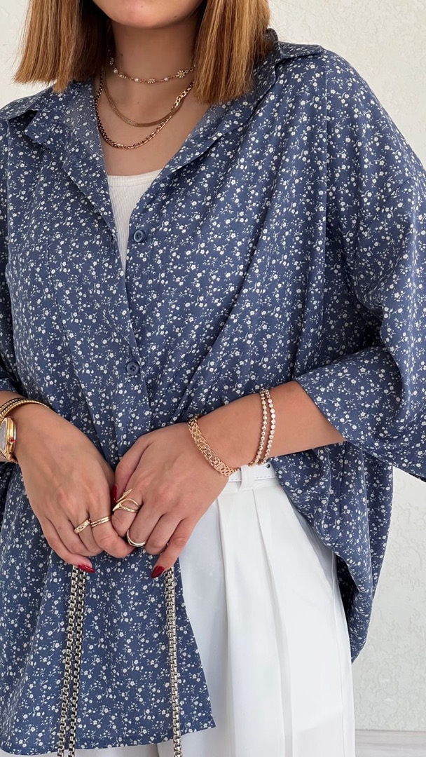 شومیز گل ایفوریا