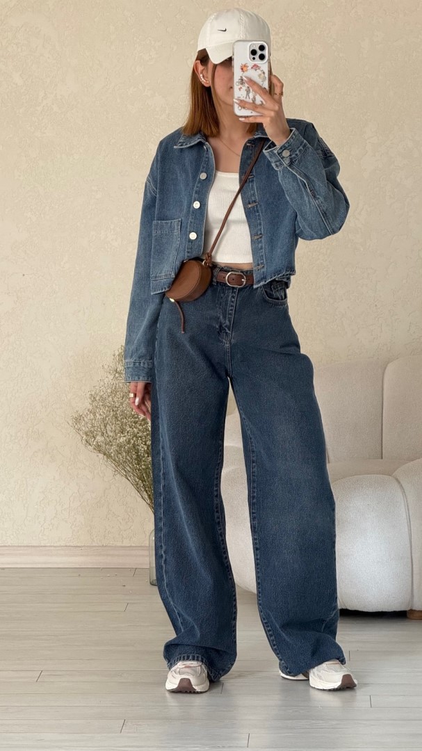 شلوار بگ بلاین