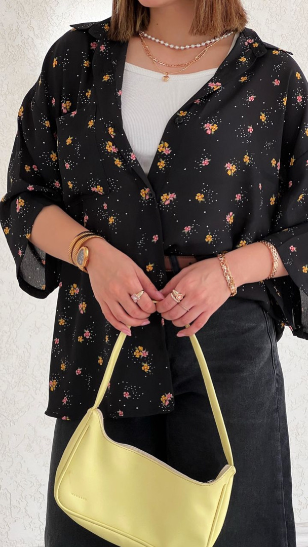 شومیز گل ستاره