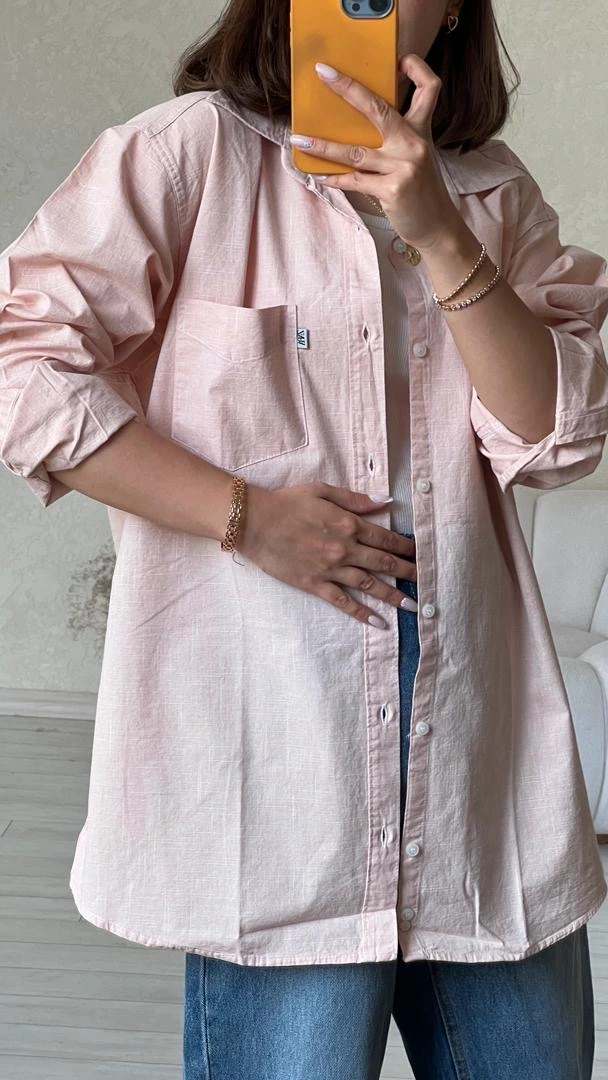 شومیز ساده کالباسی Zara