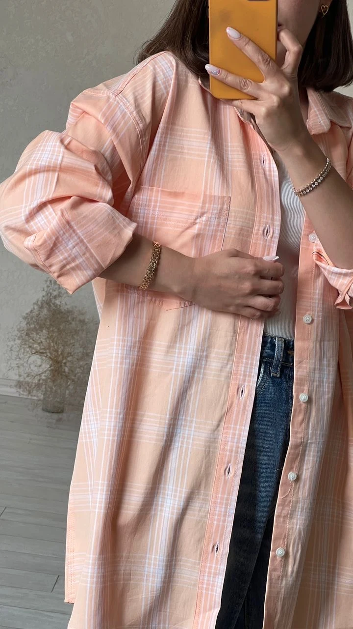 شومیز چارخونه کالباسی