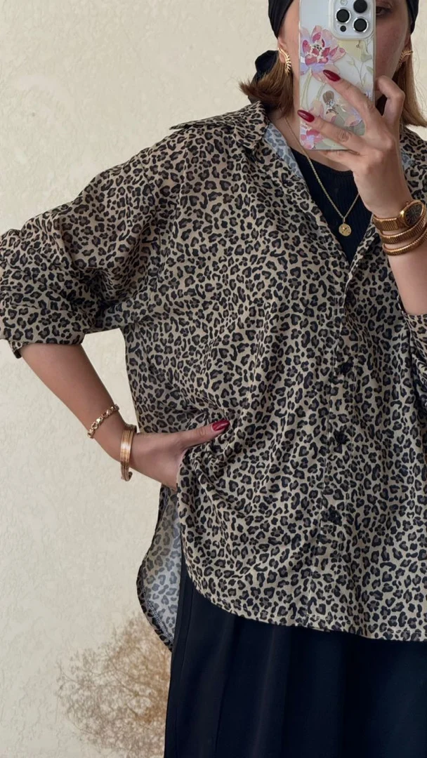 شومیز پلنگی