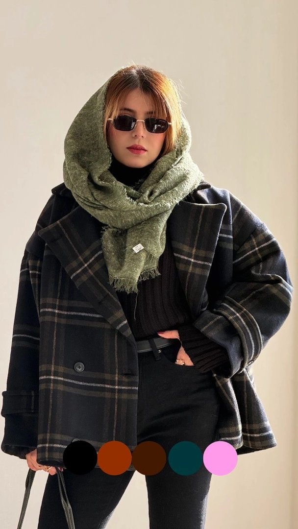 پالتو رنگی پنبه