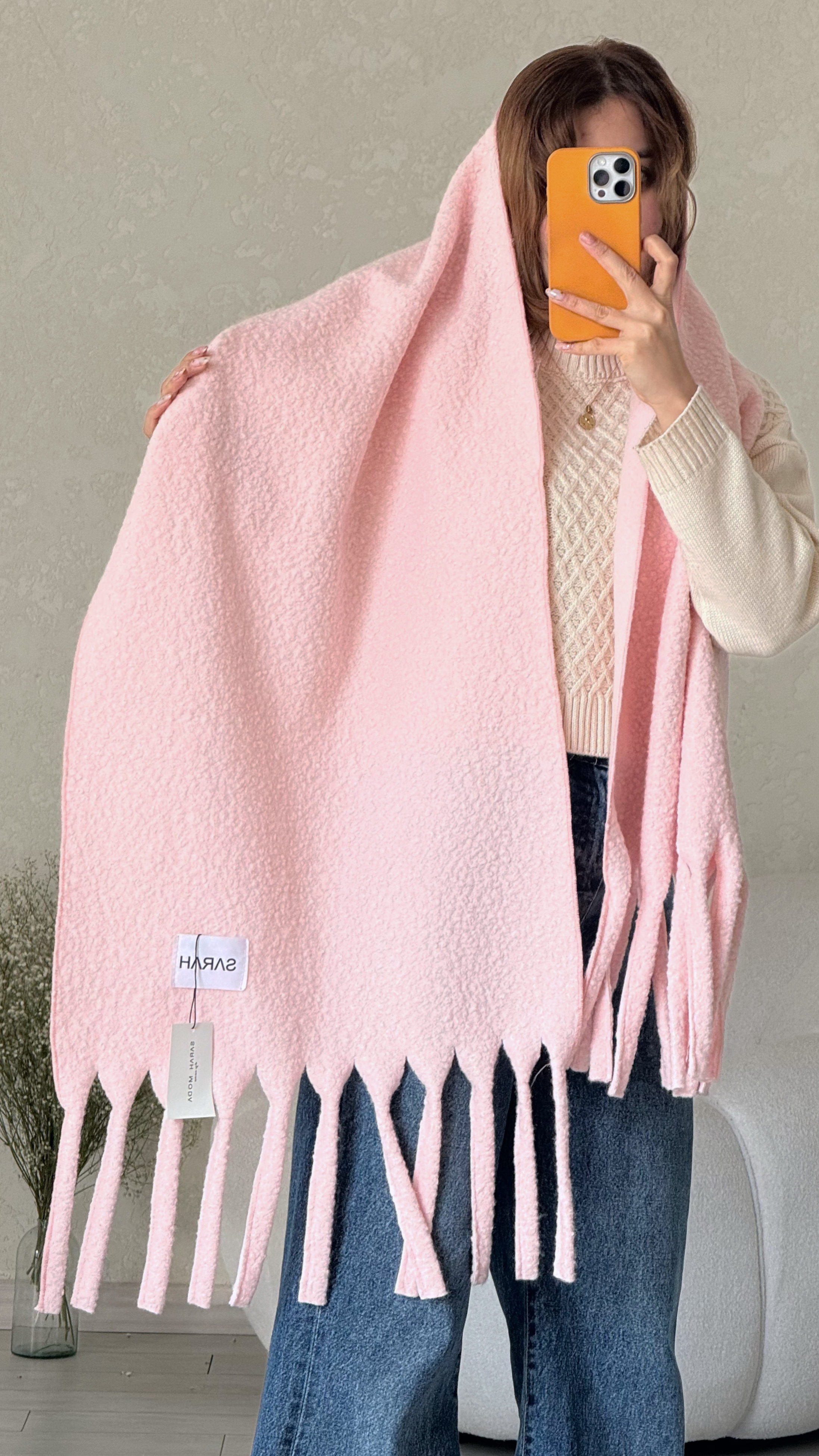 بیگ اسکارف رنگی تدی