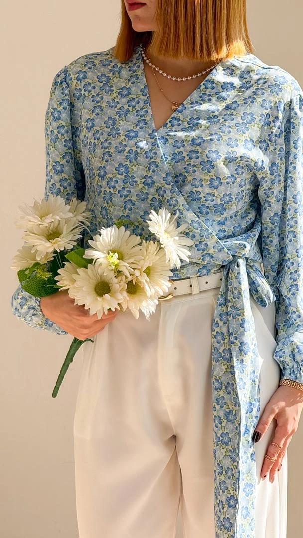 شومیز رنگی گندم