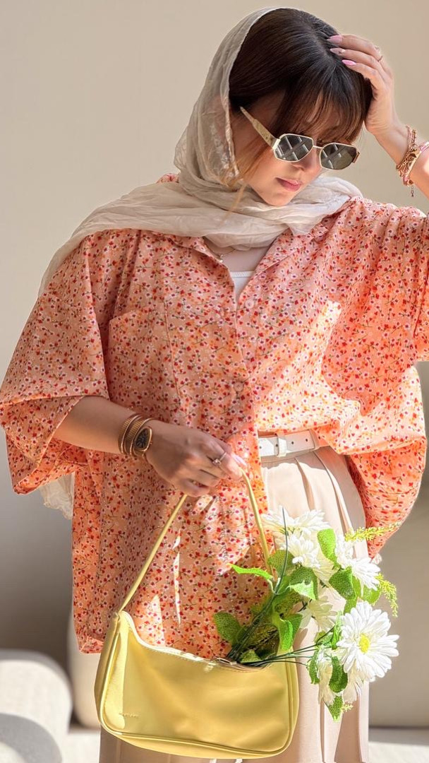 شومیز نگین گل نسترن