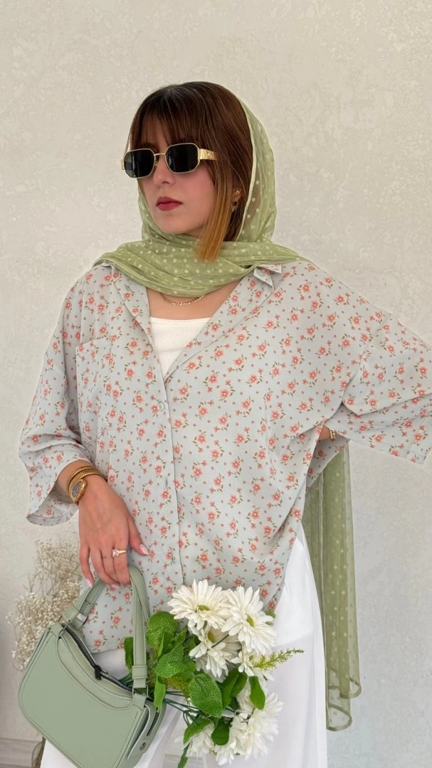 شومیز بهار گل ملیح