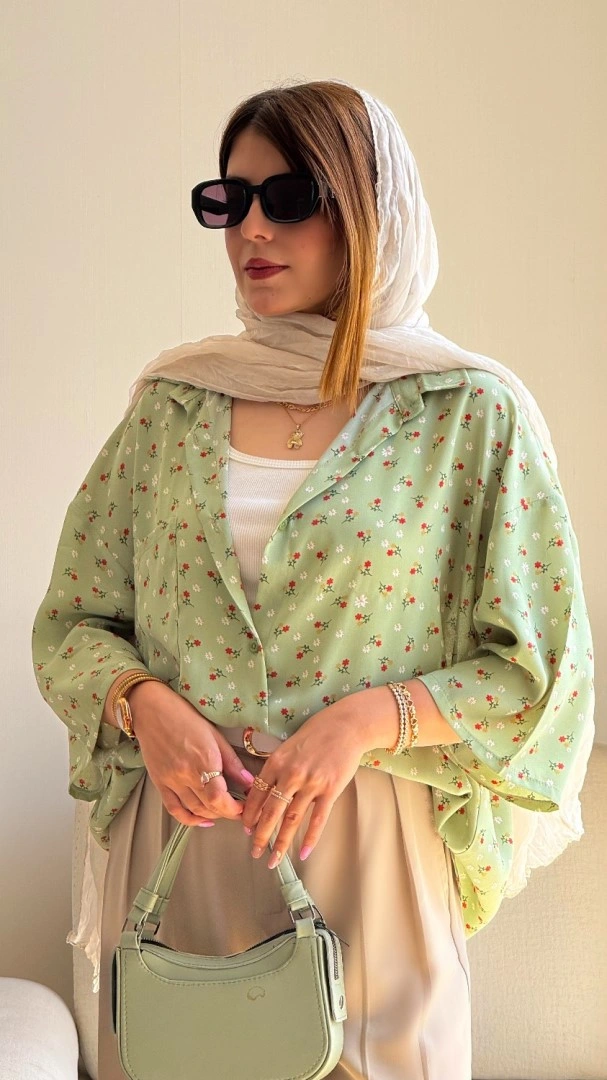 شومیز گل پاپاتیا ❌ایرادی❌