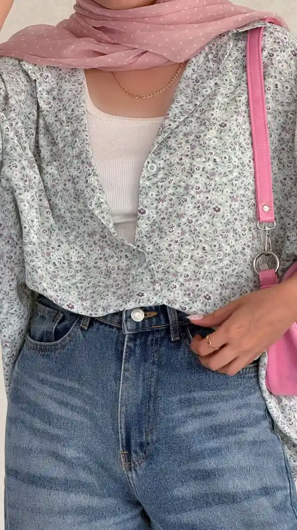 شومیز بهار گل جاسمین