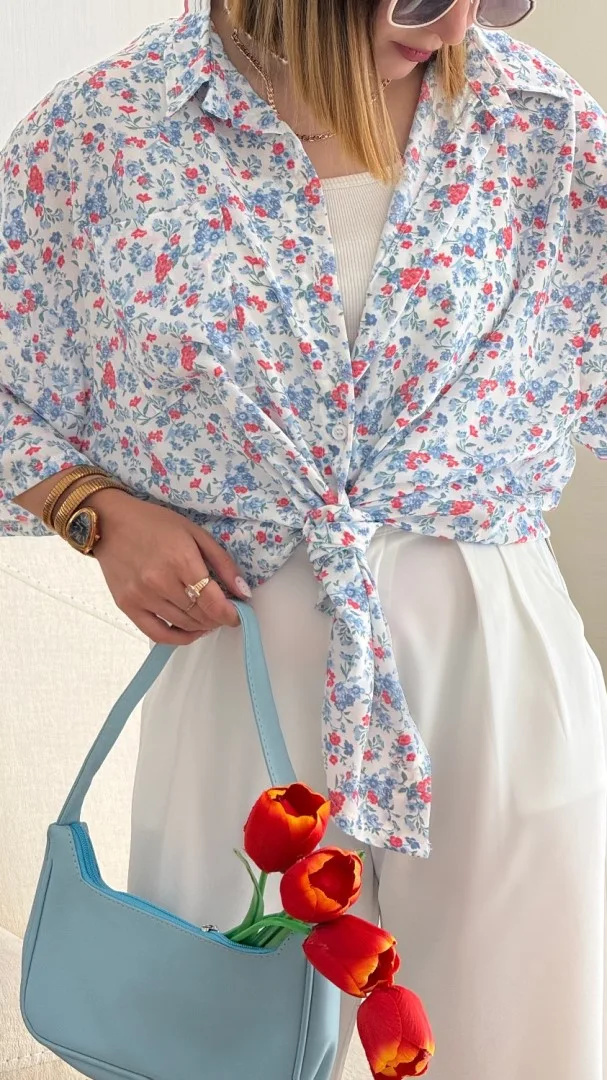 شومیز بهار گل عیدی